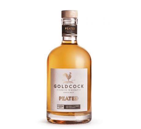 Gold Cock Whisky Peated 0,7l 49,2%