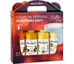Monin Coffee set 4x 0,25l