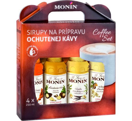 Monin Coffee set 4x 0,25l