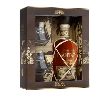 Plantation XO 20th Anniversary Glass Set 0,7l 40%