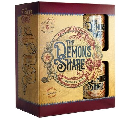 The Demon´s Share Rum Set 0,7l 40%