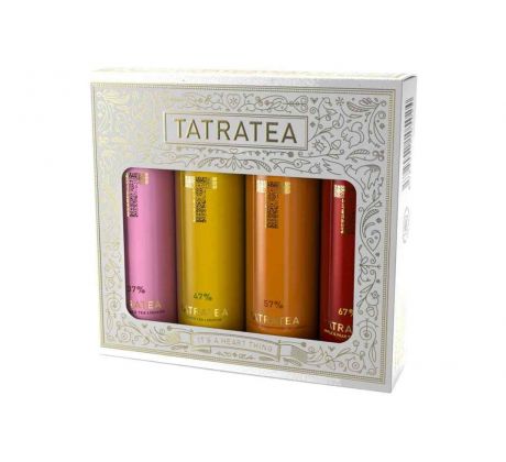 Tatratea mini set 4x0,04l biely 37%-67%