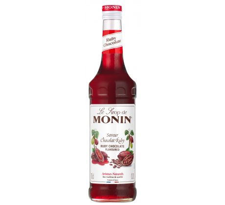 MOnin sirup s príchuťou ruby čokoláda 0,7l