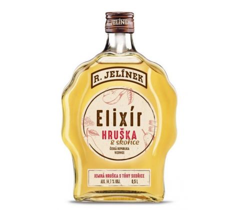 Elixír hruška a škorica 0,5l 14,7%