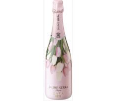 Cava JAUME SERRA ROSÉ BRUT kvet 0,75l