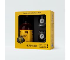 Espero Caribbean Banana + 2 poháre 0,7l 40%
