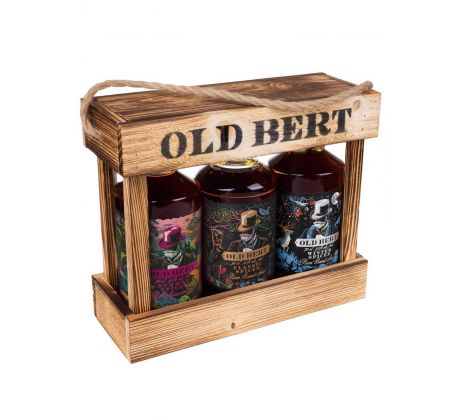 Old Bert WOOD PACK 3x 0,7L 40%