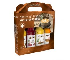 Monin Coffee set 4x 0,25l